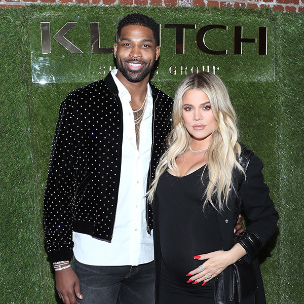 Khloe Kardashian, Tristan Thompson, Pregnant, Baby Bump, 2018 NBA All-Star Weekend Party Khloe Kardashian, Tristan Thompson, Pregnant, Baby Bump, 2018 NBA All-Star Weekend Party